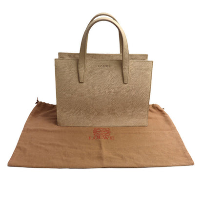 LOEWE ロエベ ハンドバッグ ベージュ レディース【中古】