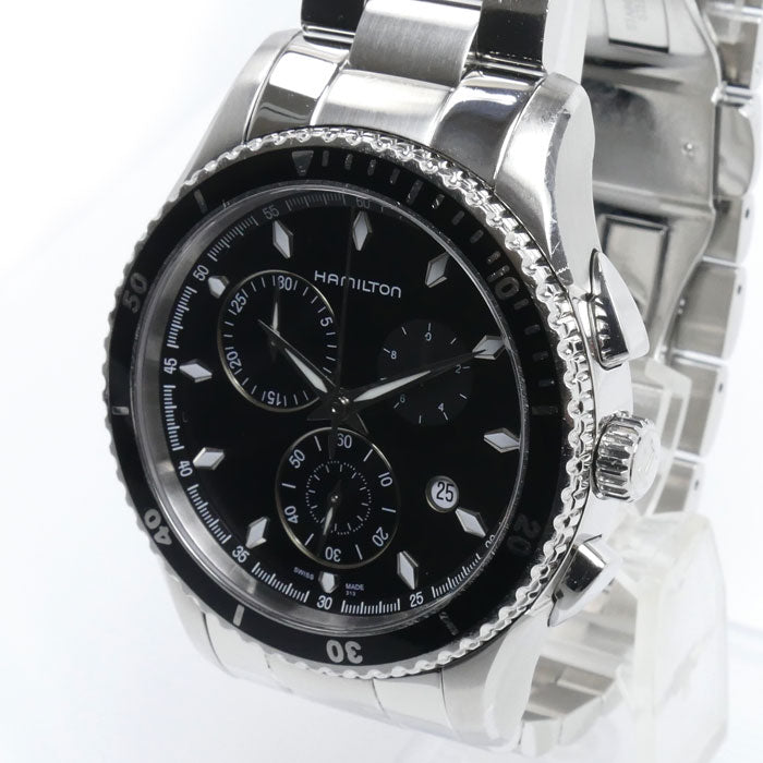 HAMILTON ハミルトン ジャズマスター 腕時計 電池式 H37512131/H375121 シービュークロノ メンズ【中古】