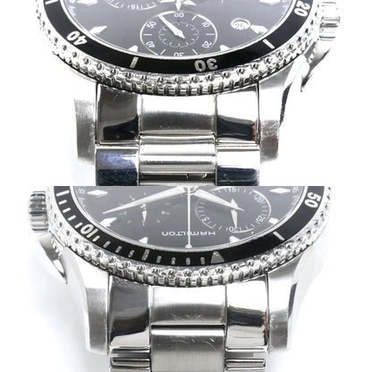 HAMILTON ハミルトン ジャズマスター 腕時計 電池式 H37512131/H375121 シービュークロノ メンズ【中古】