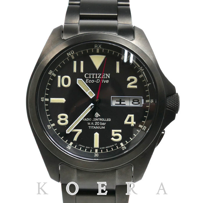 CITIZEN シチズン PROMASTER LAND 腕時計 ソーラー AT6085-50E 電波 メンズ【中古】【美品】