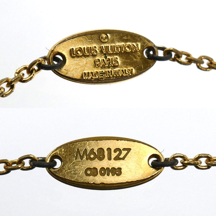 LOUIS VUITTON ルイ・ヴィトン メタル フラワーフル ブレスレット M68127 OB0195 レディース【中古】