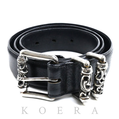 CHROME HEARTS クロムハーツ 3PC ローラー 1.5inch ベルト 2241-304-2200-0990 36 メンズ 925【中古】