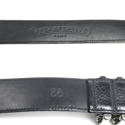 CHROME HEARTS クロムハーツ 3PC ローラー 1.5inch ベルト 2241-304-2200-0990 36 メンズ 925【中古】