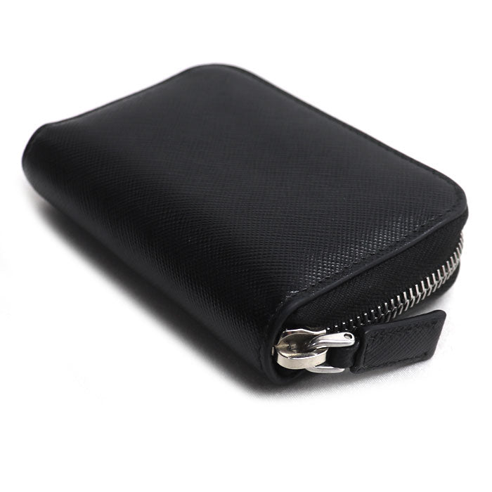 PRADA プラダ トライアングル コインケース ブラック 2MM003_QHH_F0002 IC ユニセックス【中古】
