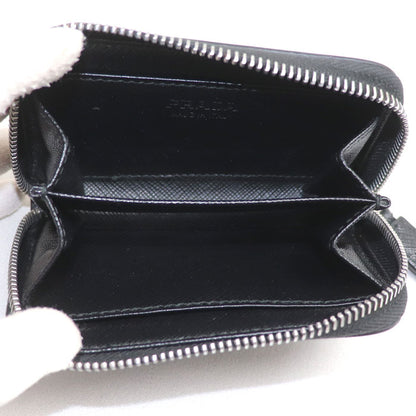PRADA プラダ トライアングル コインケース ブラック 2MM003_QHH_F0002 IC ユニセックス【中古】
