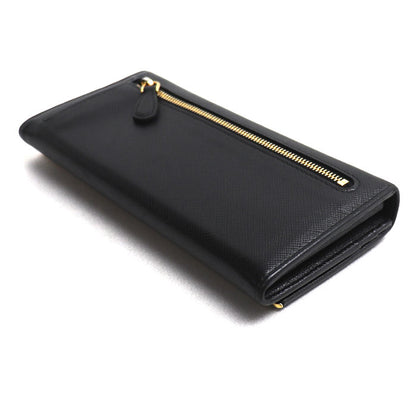 PRADA プラダ サフィアーノ 長財布 ブラック 1MH132 QME F0002 レディース【中古】
