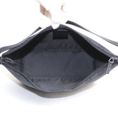 GUCCI グッチ GGキャンバス ポーチ ブラック 07198 ハンドバッグ レディース【中古】