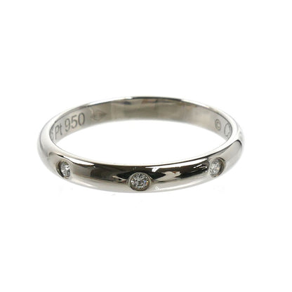 CARTIER カルティエ Pt950プラチナ 1895 クラシック ウェディング 3Pダイヤ リング・指輪 B4058351 ダイヤモンド 11号 51 2.8g レディース【中古】【美品】