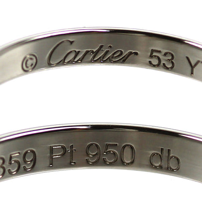 CARTIER カルティエ Pt950プラチナ 1895 クラシック ウェディング リング・指輪 B4012553 13号 53 2.9g レディース【中古】【美品】