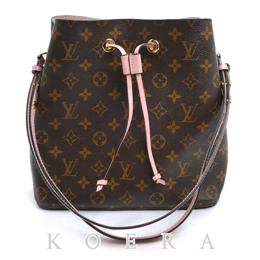 LOUIS VUITTON ルイ・ヴィトン ネオノエ ショルダーバッグ モノグラム ローズプードル M44022 NZ2129 レディース【中古】