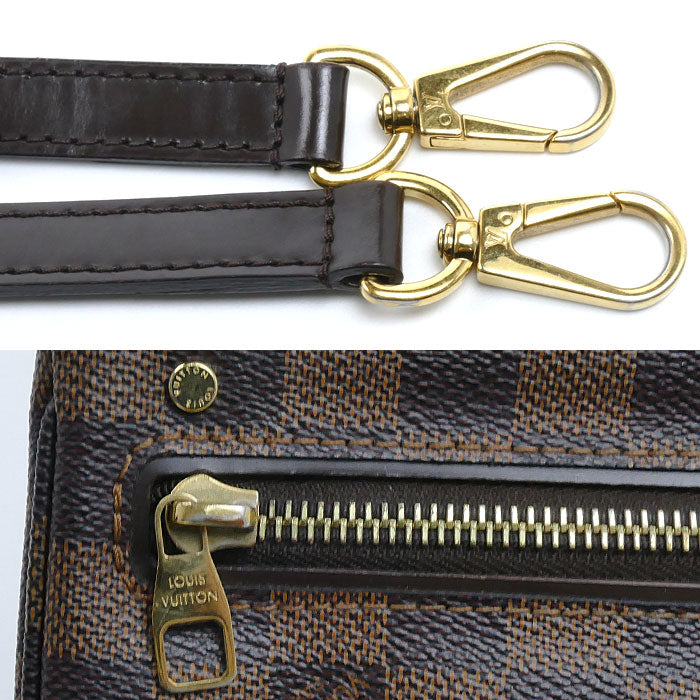 LOUIS VUITTON ルイ・ヴィトン ホクストンPM ショルダーバッグ ダミエ ブラウン N41257 SP2173 レディース【中古】