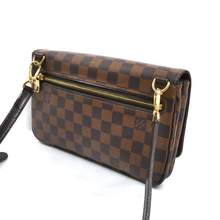 LOUIS VUITTON ルイ・ヴィトン ホクストンPM ショルダーバッグ ダミエ ブラウン N41257 SP2173 レディース【中古】