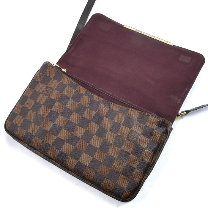 LOUIS VUITTON ルイ・ヴィトン ホクストンPM ショルダーバッグ ダミエ ブラウン N41257 SP2173 レディース【中古】