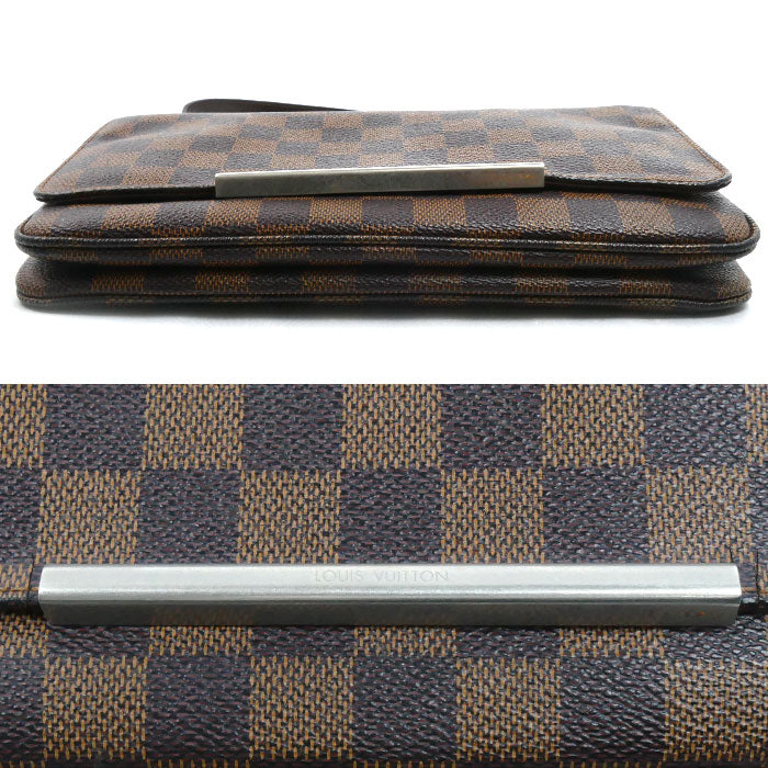 LOUIS VUITTON ルイ・ヴィトン ホクストンPM ショルダーバッグ ダミエ ブラウン N41257 SP2173 レディース【中古】