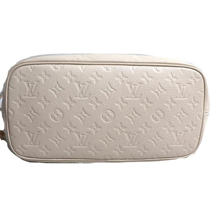 LOUIS VUITTON ルイ・ヴィトン ネヴァーフルMM トートバッグ モノグラム・アンプラント クレーム M46676 IC レディース【中古】【美品】