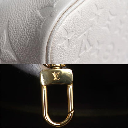 LOUIS VUITTON ルイ・ヴィトン ネヴァーフルMM トートバッグ モノグラム・アンプラント クレーム M46676 IC レディース【中古】【美品】