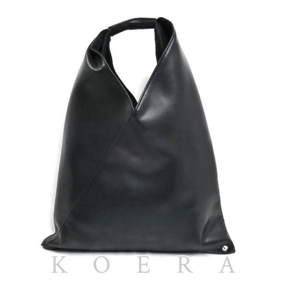 MAISON MARGIELA メゾンマルジェラ MM6 ジャパニーズ スモール ハンドバッグ ブラック レディース【中古】