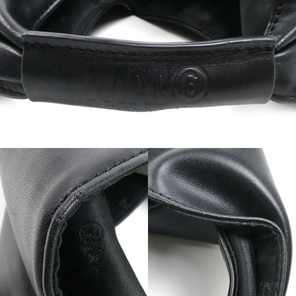 MAISON MARGIELA メゾンマルジェラ MM6 ジャパニーズ スモール ハンドバッグ ブラック レディース【中古】