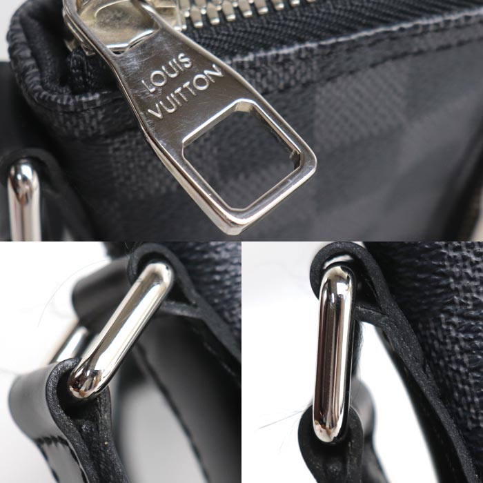 LOUIS VUITTON ルイ・ヴィトン ミックPM ショルダーバッグ ダミエ・グラフィット N41211 SR3183 メンズ【中古】