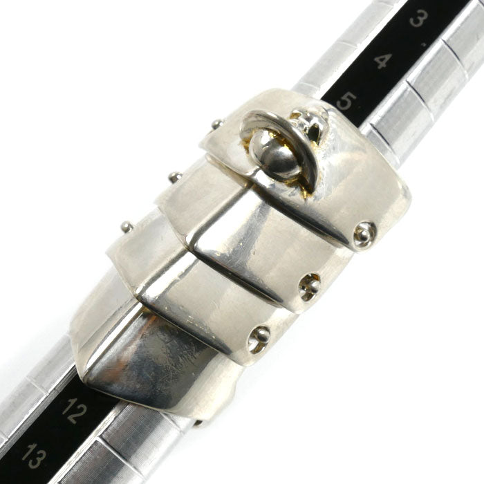 Vivienne Westwood ヴィヴィアンウエストウッド シルバー925 アーマー リング・指輪 12号 19.2g ヴィンテージ ユニセックス【中古】