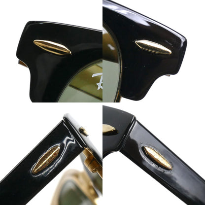 Ray-Ban レイバン クラブマスター サングラス ブラック ゴールド RB3716 187/58 51□21 145 3P メンズ【中古】
