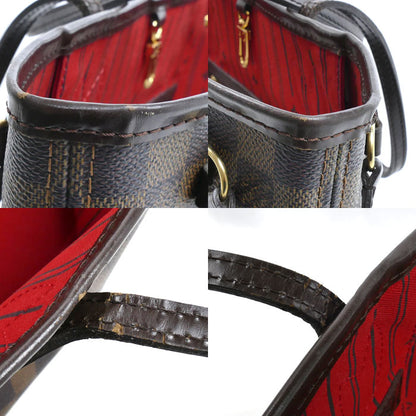 LOUIS VUITTON ルイ・ヴィトン ネヴァーフルPM トートバッグ ダミエ ブラウン N51109 VI0059 レディース【中古】