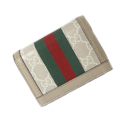 GUCCI グッチ GG カードケース ウォレット 二つ折り財布 523155 UULAG 9682 レディース【中古】