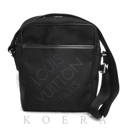LOUIS VUITTON ルイ・ヴィトン シタダン ショルダーバッグ ダミエ ジェアン ブラック M93042 SP3047 メンズ【中古】