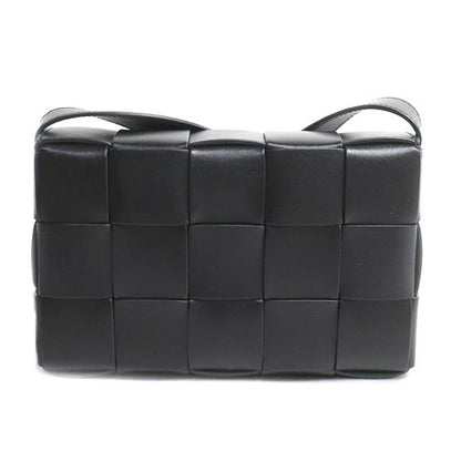 BOTTEGAVENETA ボッテガヴェネタ カセット ショルダーバッグ ブラック/パラキート 737950V29E01091 ユニセックス【中古】