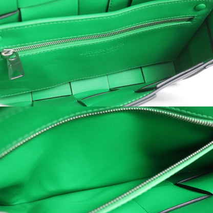 BOTTEGAVENETA ボッテガヴェネタ カセット ショルダーバッグ ブラック/パラキート 737950V29E01091 ユニセックス【中古】
