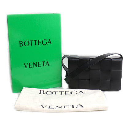 BOTTEGAVENETA ボッテガヴェネタ カセット ショルダーバッグ ブラック/パラキート 737950V29E01091 ユニセックス【中古】