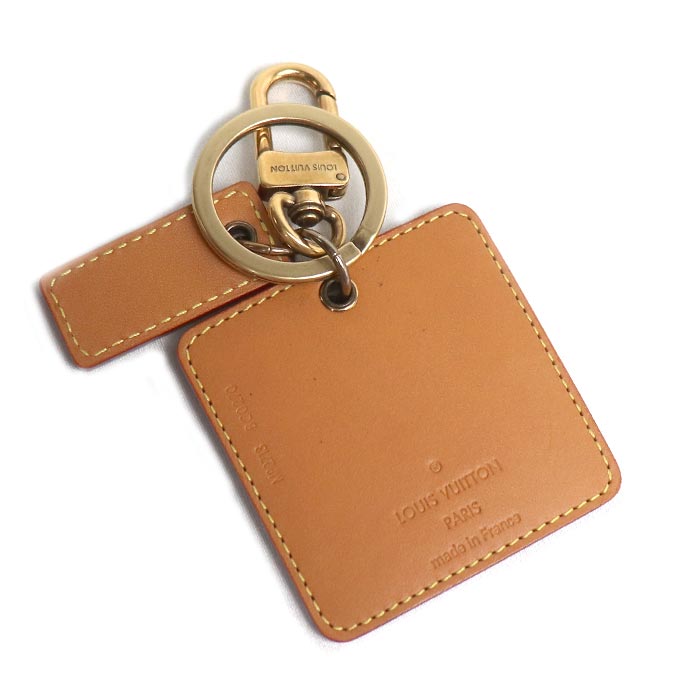 LOUIS VUITTON ルイ・ヴィトン ポルト クレ ダミエ ジャイアント モノグラム チャーム キーホルダー ブラウン MP2713 BC0270 ユニセックス【中古】