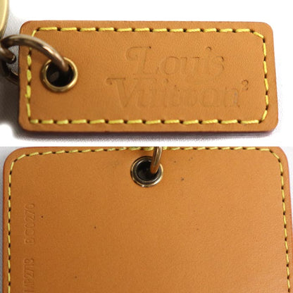LOUIS VUITTON ルイ・ヴィトン ポルト クレ ダミエ ジャイアント モノグラム チャーム キーホルダー ブラウン MP2713 BC0270 ユニセックス【中古】