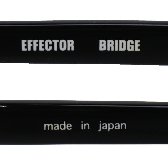 EFFECTOR  エフェクター  BRIDGE ブリッジ サングラス ウェリントン ブラック ブルー メンズ【中古】