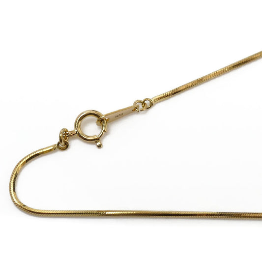 K18YG イエローゴールド ワーム ネックレス 3.3g 41cm レディース【中古】