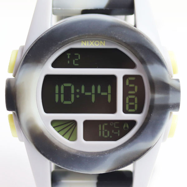 NIXON ニクソン THE UNIT ユニット 腕時計 電池式 A197 1611-00 MT3043 ユニセックス【中古】【美品】