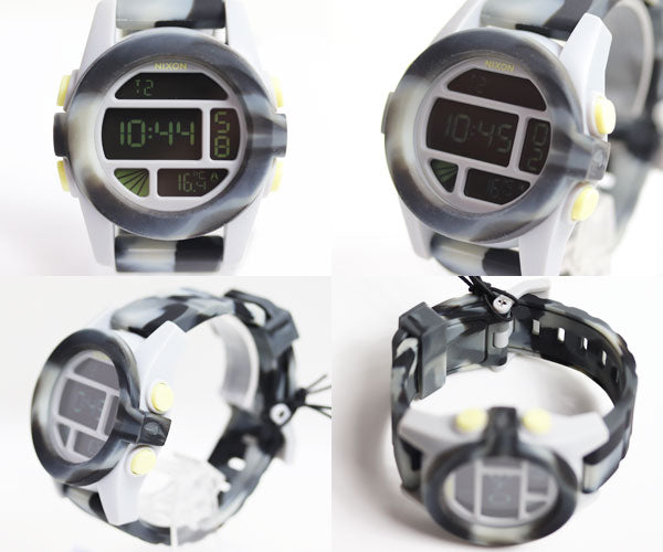 NIXON ニクソン THE UNIT ユニット 腕時計 電池式 A197 1611-00 MT3043 ユニセックス【中古】【美品】