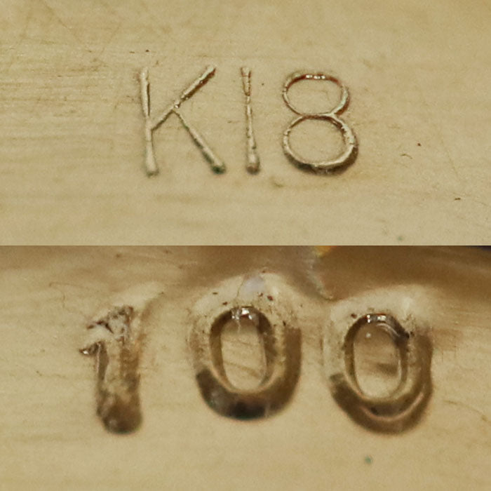 K18YG イエローゴールド リング・指輪 ダイヤモンド1.00ct 13号 5.0g レディース【中古】