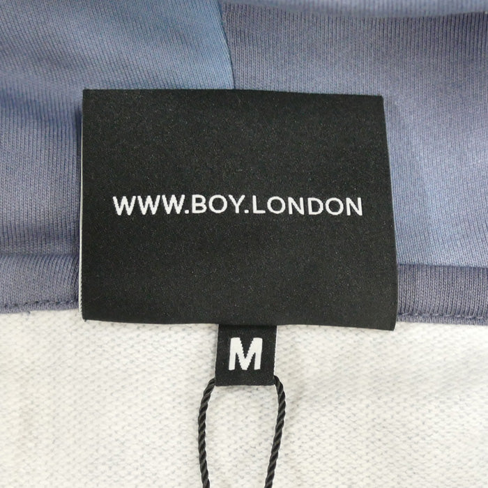 BOY LONDON パーカー ブルー マルチ B214NB505103　E10 M メンズ【未使用】【買取品】
