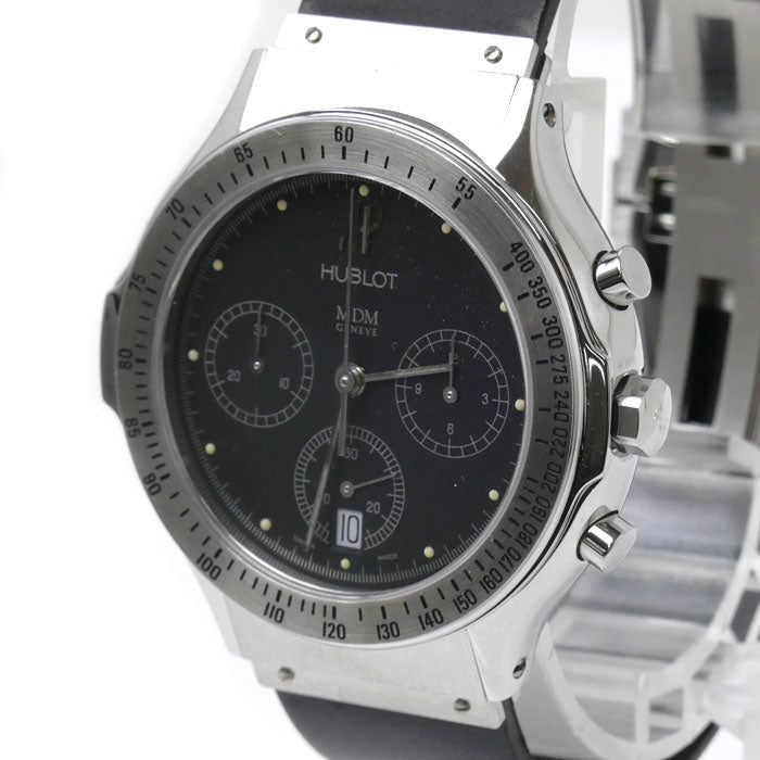 HUBLOT ウブロ MDM クロノグラフ 腕時計 電池式 1621.1 メンズ【中古】