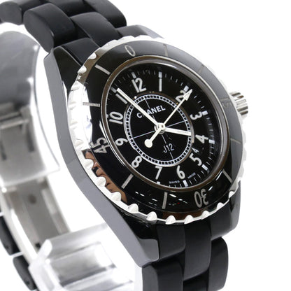 CHANEL シャネル J12 腕時計 電池式 ブラック H0681 レディース【中古】
