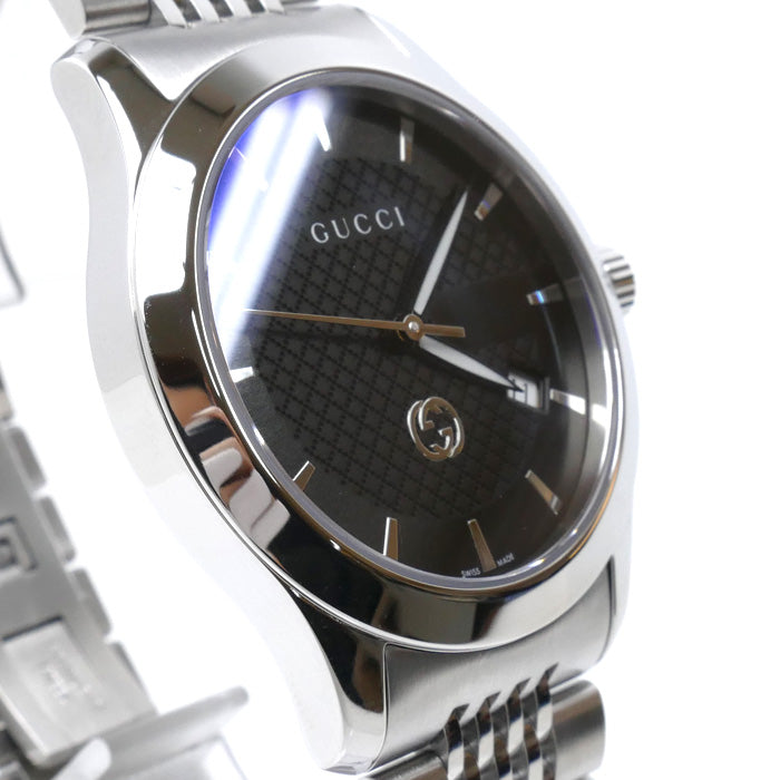 GUCCI グッチ Gタイムレス 腕時計 電池式 YA1264106/126.4 メンズ【中古】【美品】