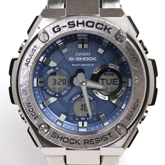 CASIO カシオ G-SHOCK G-STEEL 腕時計 ソーラー GST-W110D-2A 海外モデル メンズ【中古】