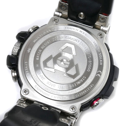 CASIO カシオ G-SHOCK 電波 腕時計 ソーラー MTG-B1000-1AJF メンズ【中古】