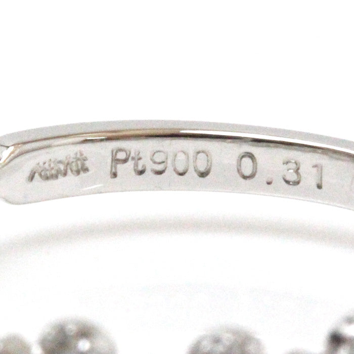 AHKAH アーカー Pt900プラチナ フローレント リング・指輪 VC0734310200 ダイヤモンド0.31ct 8号 1.9g レディース【中古】【美品】