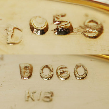 K18YG イエローゴールド リング・指輪 ダイヤモンド0.60ct/0.59ct 23号 16.8g メンズ【中古】