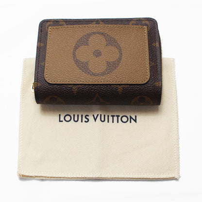 LOUIS VUITTON ルイ・ヴィトン 二つ折り財布 モノグラム リバース ポルトフォイユ・ルー M81461 IC レディース【中古】