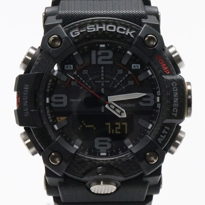 CASIO カシオ Gショック マッドマスター 腕時計 電池式 ブラック GG-B100-1AJF メンズ【中古】