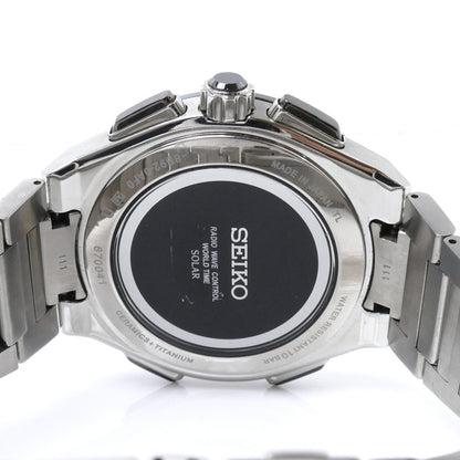 SEIKO セイコー ブライツ フライト エキスパート 電波 腕時計 ソーラー SAGA209/8B92-0AF0  メンズ【中古】