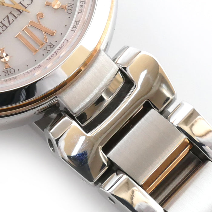 CITIZEN シチズン XC クロスシー ベーシックコレクション 腕時計 ソーラー EC1034-59W/H240-T019081 電波 レディース【中古】